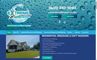 Extreme Pro Wash of Hattiesburg website