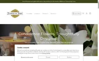 Flowers By Mariam website