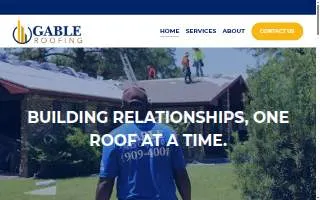 Gable Roofing website