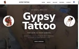 Gypsy Tattoo website