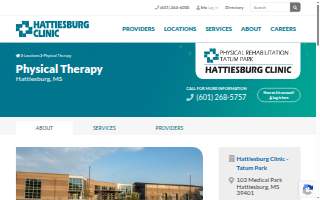 Hattiesburg Clinic Physical Rehabilitation - Tatum Park