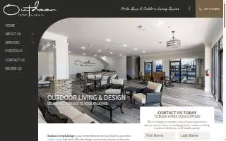 Outdoor Living & Design website