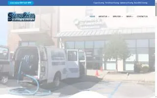 Steady Clean Services website
