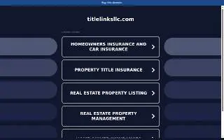 Title Links LLC website