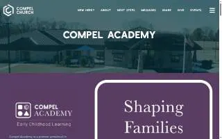 Compel Academy website