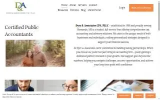 Dyer & Associates CPA, PLLC website