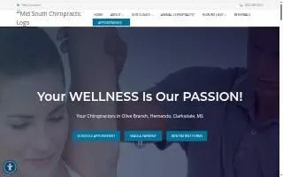 Mid South Chiropractic of Hernando website
