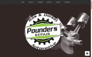 Pounders Repair website