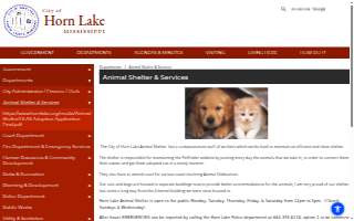 City of Horn Lake Animal Shelter