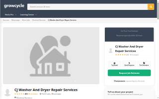 CJ Washer and Dryer Repair Services