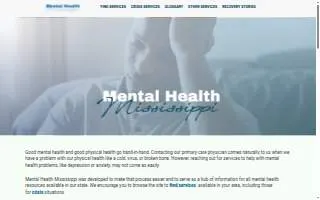 Region IV Mental Health of Horn Lake website