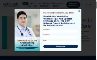 AcuCare of Jackson website