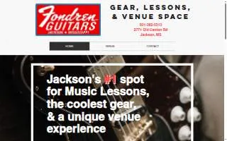 Fondren Guitars By Patrick website