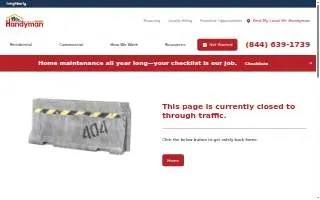 Mr. Handyman of Jackson website