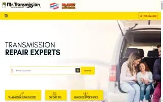 Mr. Transmission of Jackson website