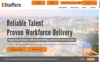 Staffers Inc. of Jackson website