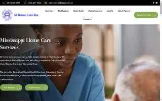 At Home Care Inc. website
