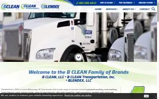 B Clean, LLC website