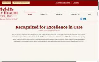 Family Health Center, Inc. website