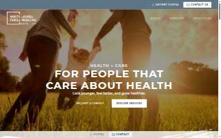 North Laurel Family Medicine website