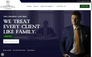 The Cardwell Firm, PLLC website