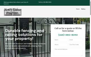 Monty Ladner Wrought Iron