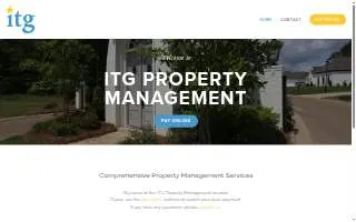 ITG Property Management llc website