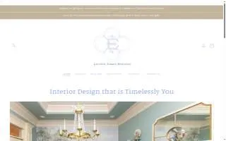 Lauren Egger Designs of Madison website