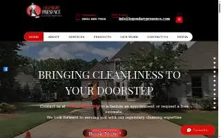 Legendary Presence Cleaning Service of Madison website