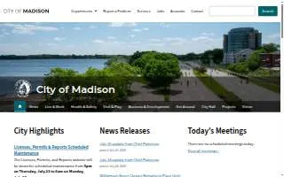 Madison County Clerk's Office website