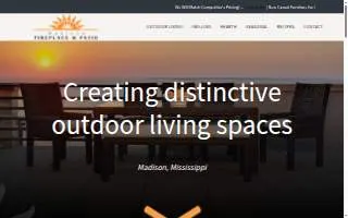 Madison Fireplace & Patio website