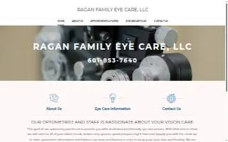 Ragan Family Eye Care LLC website