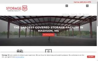 Storage 51 website