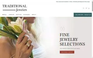 Traditional Jewelers of Madison website