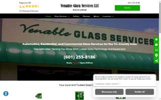 Venable Glass Services LLC of Ridgeland