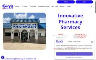 Guy's Innovative Pharmacy website