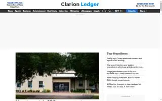 Mississippi Center-Legal Services of McComb website