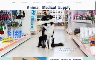 Animal Medical Supply website