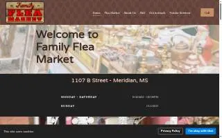 Family Flea Market website