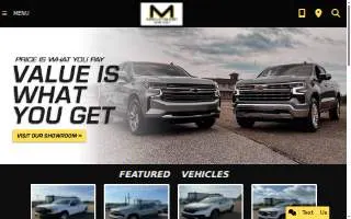 Massey Supermart Auto Sales website