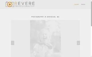 Revere Photography website