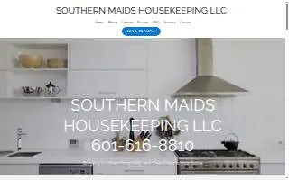 Southern Maids Housekeeping LLC website