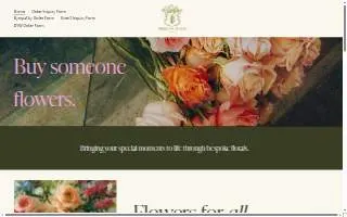 Threefoot Blooms website