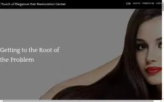 Touch of Elegance Hair Restoration Center website
