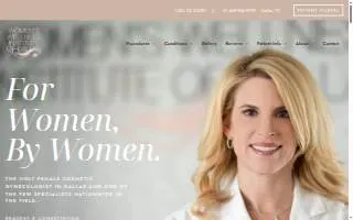 Women's Wellness Institute website