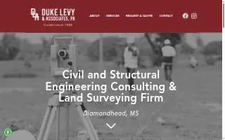 Duke Levy & Associates, P.A. of Moss Point website