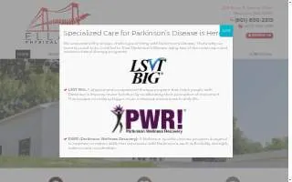 Ellard Physical Therapy website