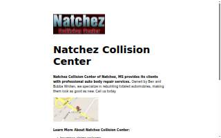 Natchez Collision Center