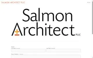 Salmon Architect website