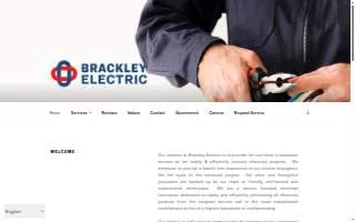 Brackley Electric, Inc. of Brunswick website